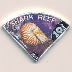 Shark Reef., 10 dollars, 2017