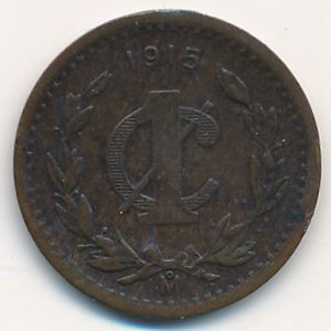 Mexico, 1 centavo, 1915