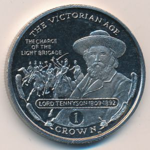 Gibraltar, 1 crown, 2001