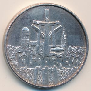 Польша, 100000 злотых (1990 г.)