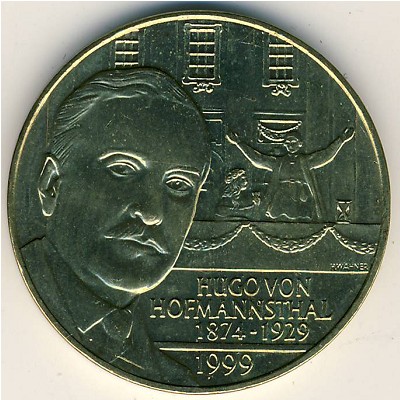 Austria, 20 schilling, 1999