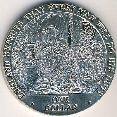 Острова Кука, 1 доллар (2007 г.)
