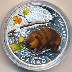 Canada, 20 dollars, 2014