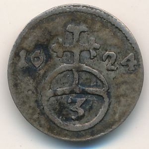 Silesia, 3 pfennig, 1624–1643