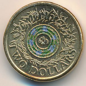 Австралия, 2 доллара (2017 г.)