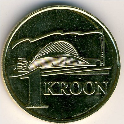 Estonia, 1 kroon, 1999