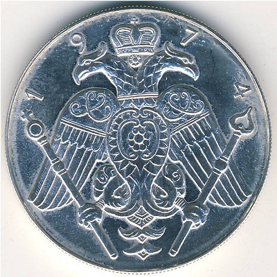 Кипр., 6 фунтов (1974 г.)