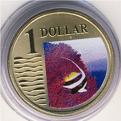 Australia, 1 dollar, 2007