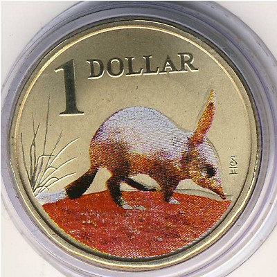 Австралия, 1 доллар (2009 г.)