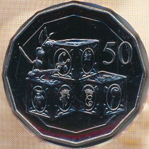 Australia, 50 cents, 2015