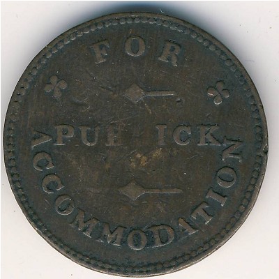 Isle of Man, 1/2 penny, 1830