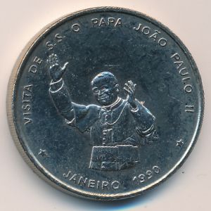 Cape Verde, 100 escudos, 1990
