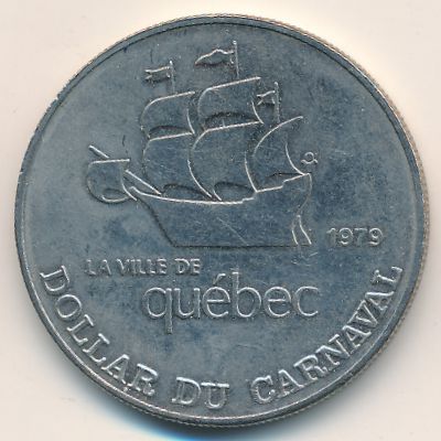 Canada., 1 dollar, 1979