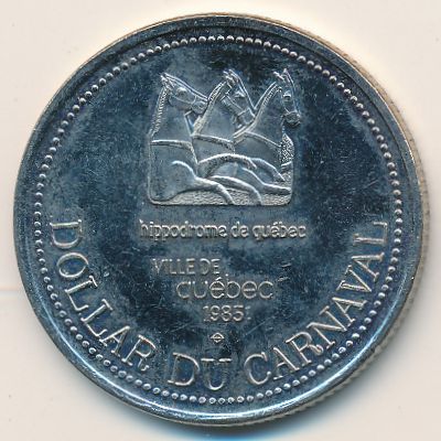 Canada., 1 dollar, 1985