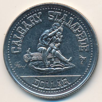 Canada., 1 dollar, 1980