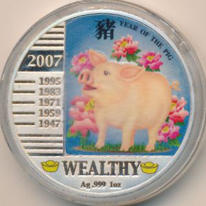 Ниуэ, 1 доллар (2007 г.)