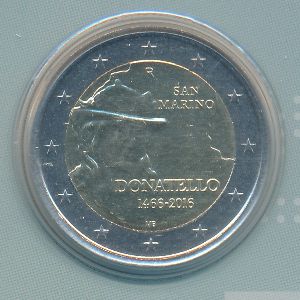 San Marino, 2 euro, 2015–2016
