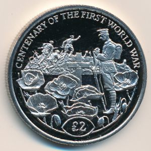 British Indian Ocean Territory, 2 pounds, 2018