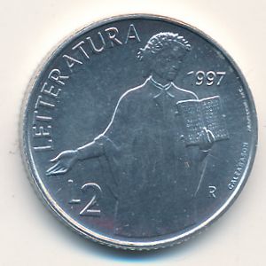 San Marino, 2 lire, 1997