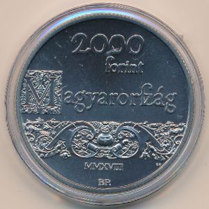 Венгрия, 2000 форинтов (2018 г.)