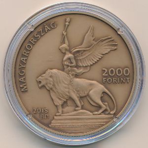 Венгрия, 2000 форинтов (2018 г.)