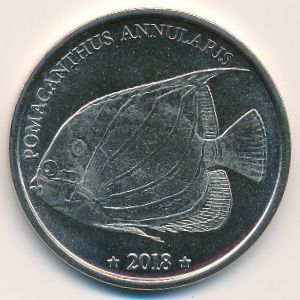 Самоа., 10 франков (2018 г.)