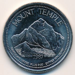 Canada., 1 dollar, 1987