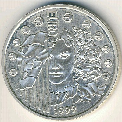 France, 6.55957 francs, 1999