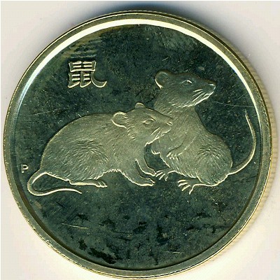 Australia, 1 dollar, 2008