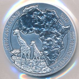 Руанда, 50 франков (2018 г.)