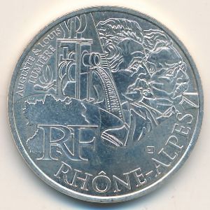 France, 10 euro, 2012