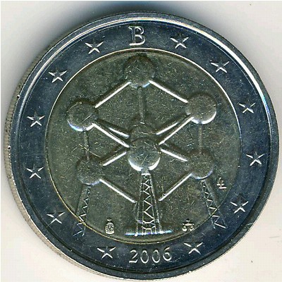 Belgium, 2 euro, 2006