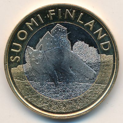 Finland, 5 euro, 2014
