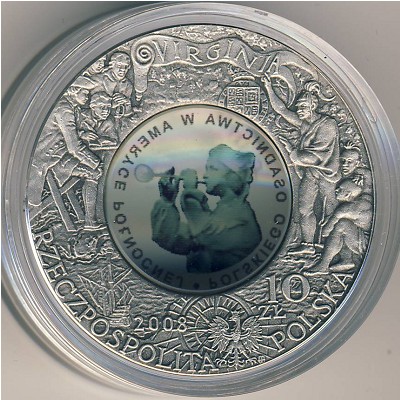 Poland, 10 zlotych, 2008