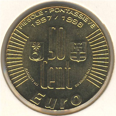 Italy., 50 euro cent, 1997