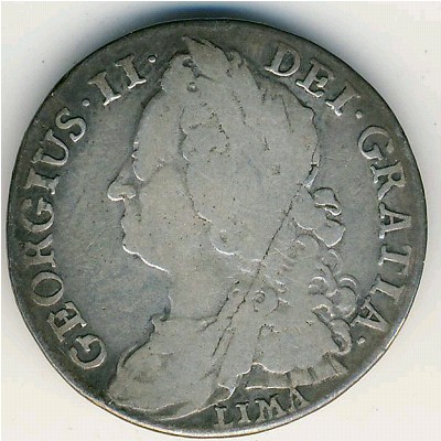 Great Britain, 1 shilling, 1745–1746