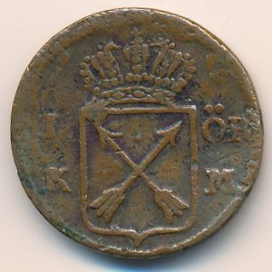 Sweden, 1 ore, 1746–1749