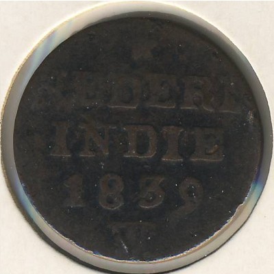 Sumatra, 1 cent, 1833–1840