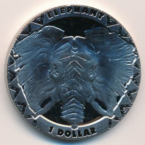 Sierra Leone, 1 dollar, 2019