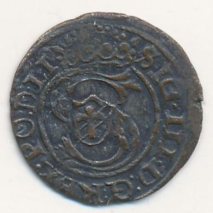 Livonia, 1 schilling, 1587–1622