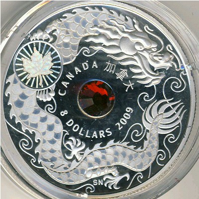 Canada, 8 dollars, 2009