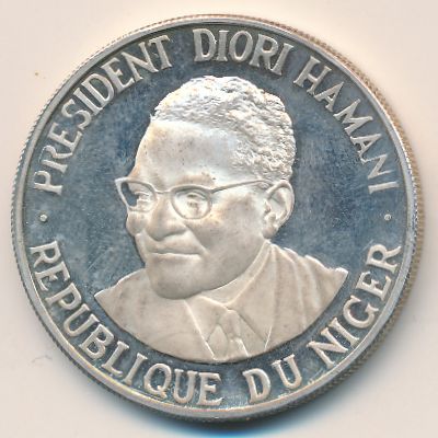 Niger, 1000 francs, 1960