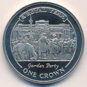 Gibraltar, 1 crown, 2005