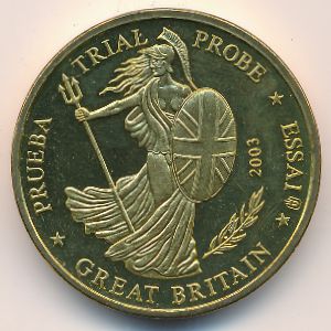 Great Britain., 20 euro cent, 2002–2003
