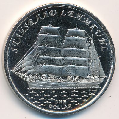 Острова Гилберта., 1 доллар (2018 г.)