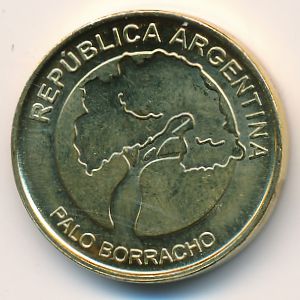 Аргентина, 2 песо (2018 г.)