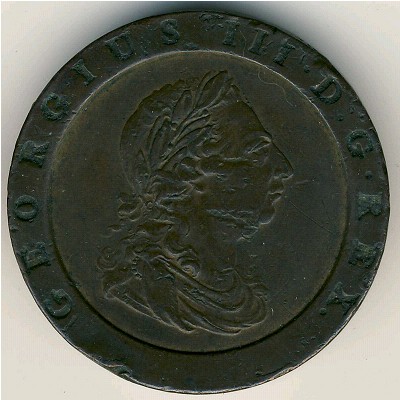Great Britain, 2 pence, 1797