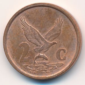ЮАР, 2 цента (2001 г.)