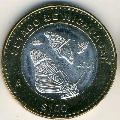 Mexico, 100 pesos, 2006