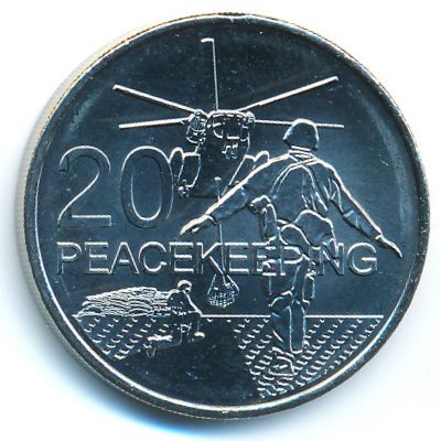 Australia, 20 cents, 2016